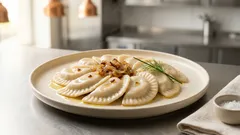 Pierogi bez glutenu: elastyczne ciasto, które nie pęka i nie wymaga odpoczynku