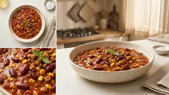 Wegańskie chilli sin carne z granulatem sojowym – sycące i gotowe w 30 minut