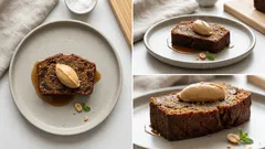 Wilgotne ciasto daktylowe z masłem orzechowym – prosty keks do kawy