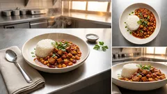 Chili sin carne z tempehem i fasolą – gęste, aromatyczne i gotowe w jednym garnku